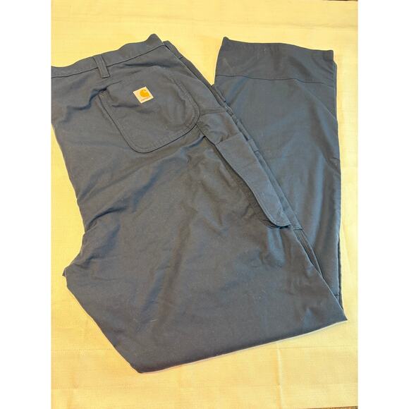 Carhartt Men's Navy Loose Fit Size 48x38 - Picture 1 of 6